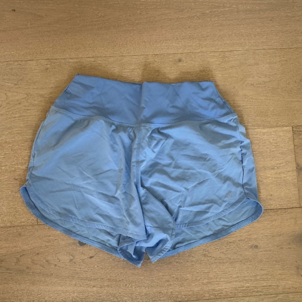 Light Blue Women’s Running Shorts | L